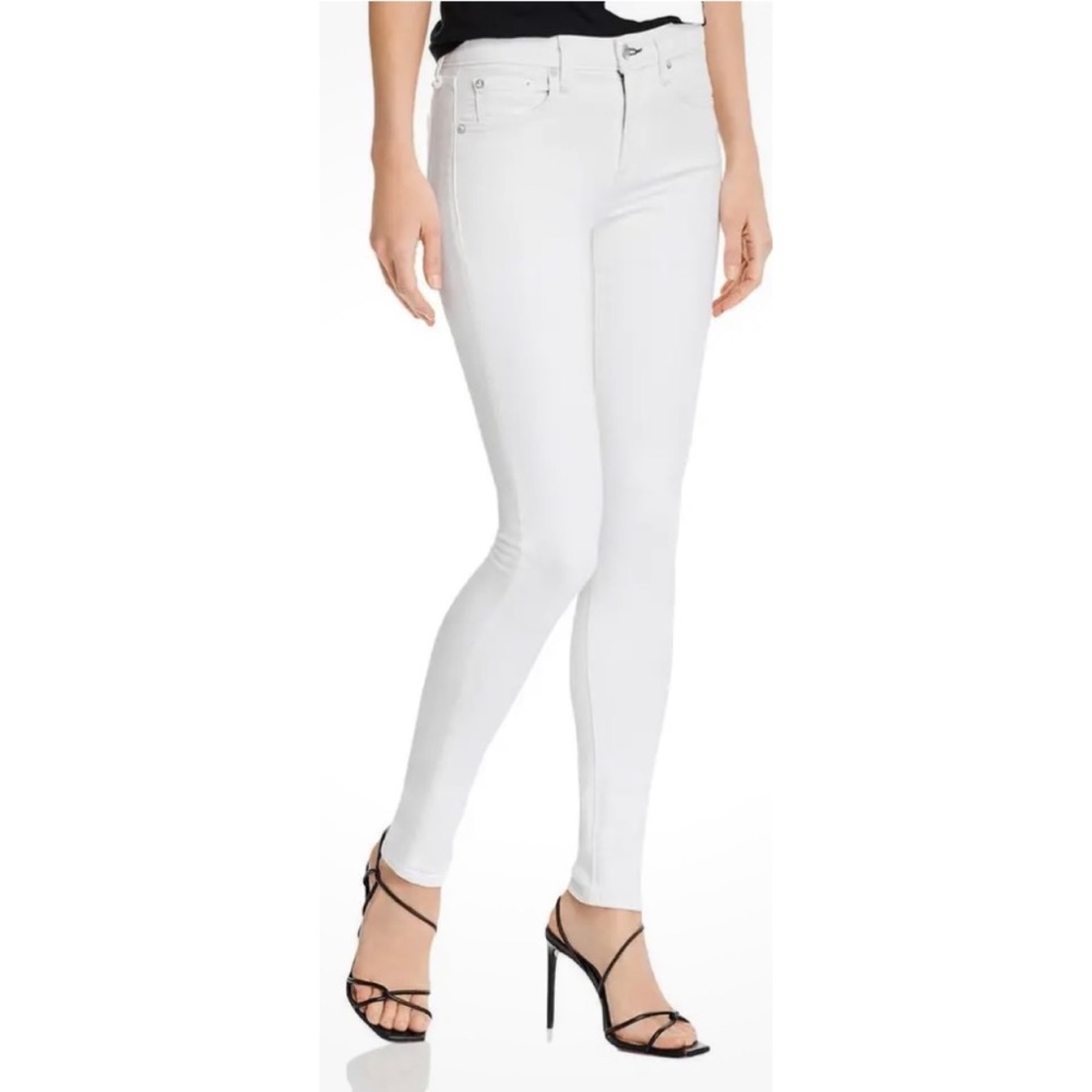 Rag & Bone Women’s Cate White Stretch Full Length Skinny Jeans‎ 24 $195